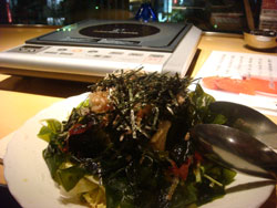 海藻と豆腐のヘルシーサラダ